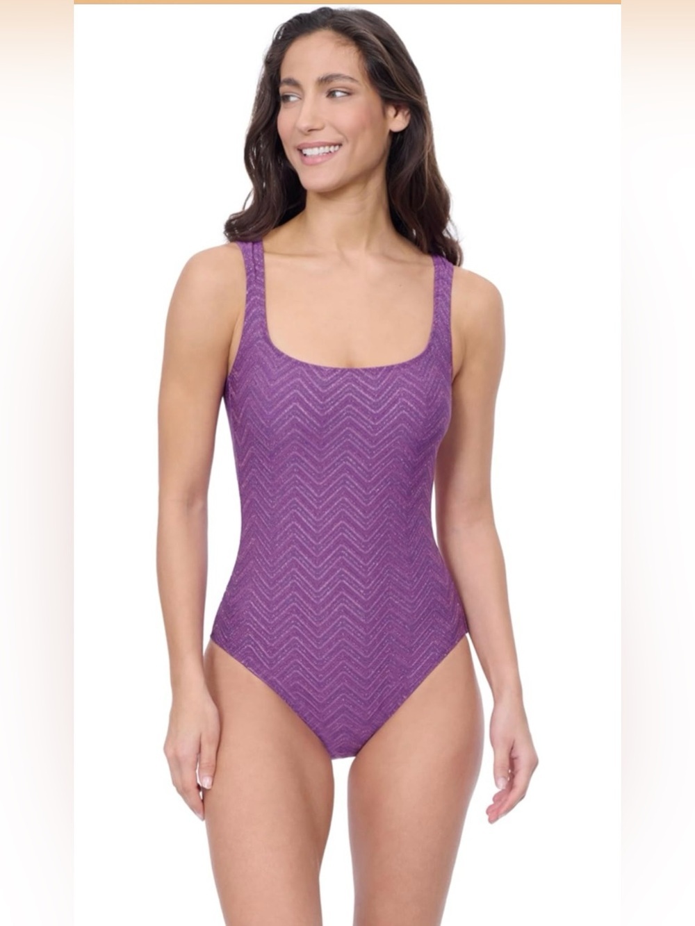 Profile by Gottex Womens Scoop Neck One Piece Swimsuit with Soft Cups